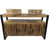 Badkamermeubel boss & wessing mango wood met malang waskom