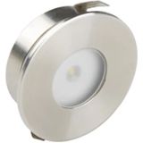 Inbouw led-spot bellezza bagno roan ip65 3000 kelvin 4x1,3 cm led gesatineerd rvs