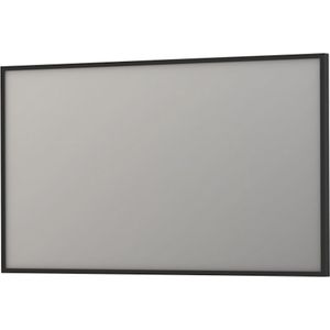 Spiegel ink sp18 rechthoek in stalen kader 140x4x80 cm mat zwart