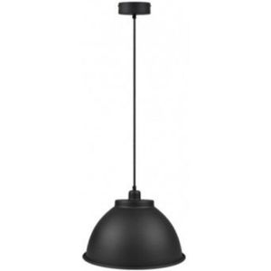 Hanglamp Sanimex Njoy Industrieel IP20 Met E27 Fitting 380x250 mm Zwart