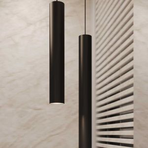 Hanglamp martens design vaduz 30x5.5 cm mat zwart
