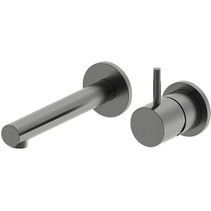 Wastafelkraan Inbouw Wiesbaden Style Mengkraan 1-hendel Gunmetal
