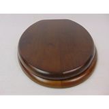 Plieger classic closet zitting massief hout m. Metalen bevestigingsset noten 4340053