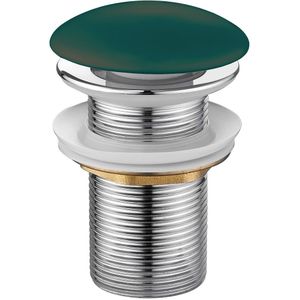 Afvoerplug Best Design Discover Keramisch 5/4" x 80 mm Mat Donkergroen