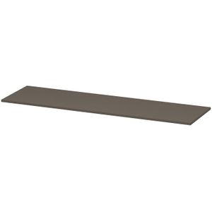 Afdekplaat INK t.b.v. onderkast gelakt 160 cm x 45 cm x 2 cm Mat taupe 1240215