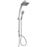 Opbouw douche allibert oceane 2 20x20 cm zilver