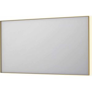 Spiegel INK SP32 140x4x80 cm Incl. Indirect LED-Verlichting Rondom en Spiegelverwarming Geborsteld Mat Goud