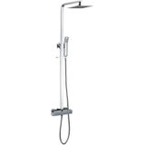 Regendouche opbouwset best design new-york thermostatisch vierkant
