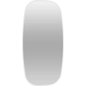 Spiegel met verlichting allibert vera 45 cm mat wit