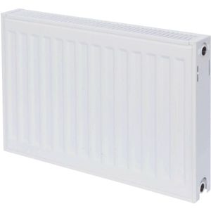 Paneelradiator haceka sanivesk una 110x60 cm wit zij-aansluiting (1108 watt)