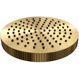 BRAUER - Stripe - Regendouchekop - Goud Geborsteld PVD - 25cm