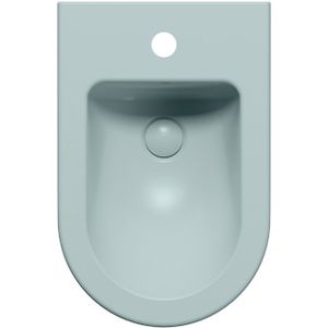 Bidet Sapho Pura 36x55 cm Mat Blauw