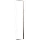 Zijwand wiesbaden voor inloopdouche met rechts scharnierend profiel 35x200 cm 10 mm nano geheel mat glas