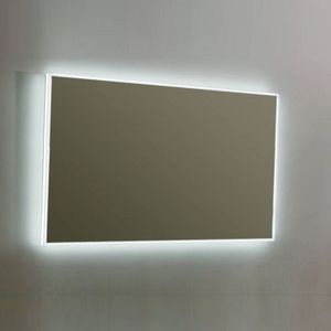 Spiegel Sanilux Mirror Infinity 100x70x4,1 cm Aluminium met LED Verlichting en Touch Sensor