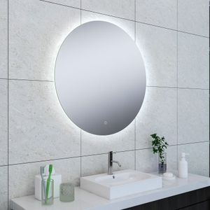 Ronde spiegel wiesbaden soul met led verlichting en verwarming 80 cm