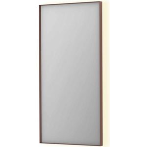 Spiegel INK SP32 50x4x100 cm Incl. Indirect LED-Verlichting Rondom en Spiegelverwarming Geborsteld Koper