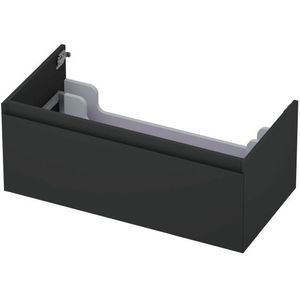 Onderkast INK 1 lade greeploos gelakt 45gr 90 cm x 45 cm x 35 cm Mat antraciet 1240121