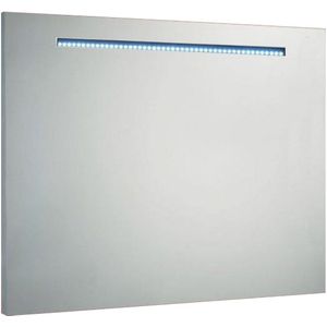 Aluminium spiegel met led 100 cm