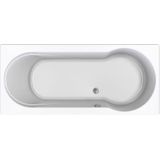 Inbouw duo ligbad wisa new fontana 180x80x50 cm wit
