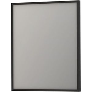 Spiegel ink sp18 rechthoek in stalen kader 70x4x80 cm mat zwart