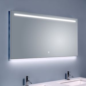 Bws ambi two led spiegel dimbaar condensvrij 160x60 cm