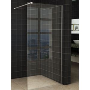 Inloopdouche wiesbaden slim helder glas 85x200 8 mm nano coating