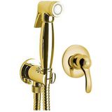 Bidetmengkraan inbouw sapho kirke met bidetdouche retro goud (incl. Inbouwdeel)