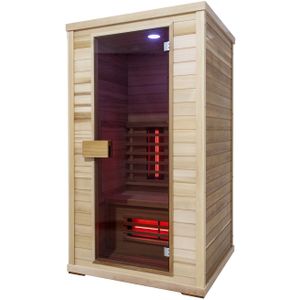 Elite Wellness - Finland - Infraroodsauna - Red Cedar Hout - 110x100x200 cm