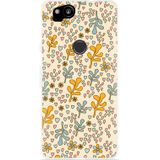 Pixel 2 Hoesje Doodle Flower Pattern
