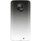 Motorola Moto X4 Hoesje zwart witte cirkels