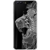 Honor 8 Hoesje Leeuw Mandala Wit