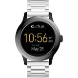 Just in Case Metalen armband voor Fossil Q Founder 2.0 - Silver