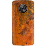 Motorola Moto X4 Hoesje roestig metaal