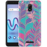 Wiko Jerry 3 Hoesje Design Feathers