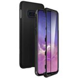 Spigen Thin Fit 360 Samsung Galaxy S10e Full Cover Case met Tempered Glass - zwart