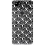 Pixel 2 Hoesje White Abstract Pattern