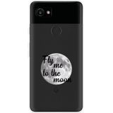Pixel 2 XL Hoesje Fly me to the Moon