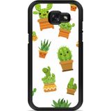 Galaxy A5 2017 Hardcase Hoesje Happy Cactus