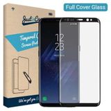 Just in Case Full Cover Tempered Glass Samsung Galaxy S8 - Black