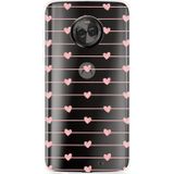 Motorola Moto X4 Hoesje Pink Love