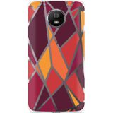 Motorola Moto G5S Hoesje Colorful Triangles