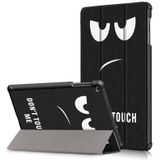 Samsung Galaxy Tab A 10.1 (2019) Tri-Fold Case - Do Not Touch