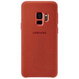Samsung Galaxy S9 Alcantara Cover Rood