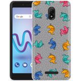 Wiko Jerry 3 Hoesje Happy Elephant