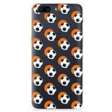 OnePlus 5 Hoesje Soccer Ball Orange Shadow