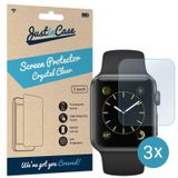 Just in Case Apple Watch 38mm Screenprotector - 3 stuks - Crystal Clear