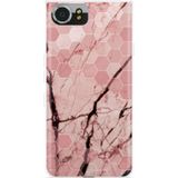 Blackberry KEYone Hoesje Pink Marble
