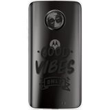 Motorola Moto X4 Hoesje Good Vibes