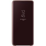 Samsung Galaxy S9 Plus Clear View Cover Goud