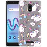 Wiko Jerry 3 Hoesje Fat Unicorn